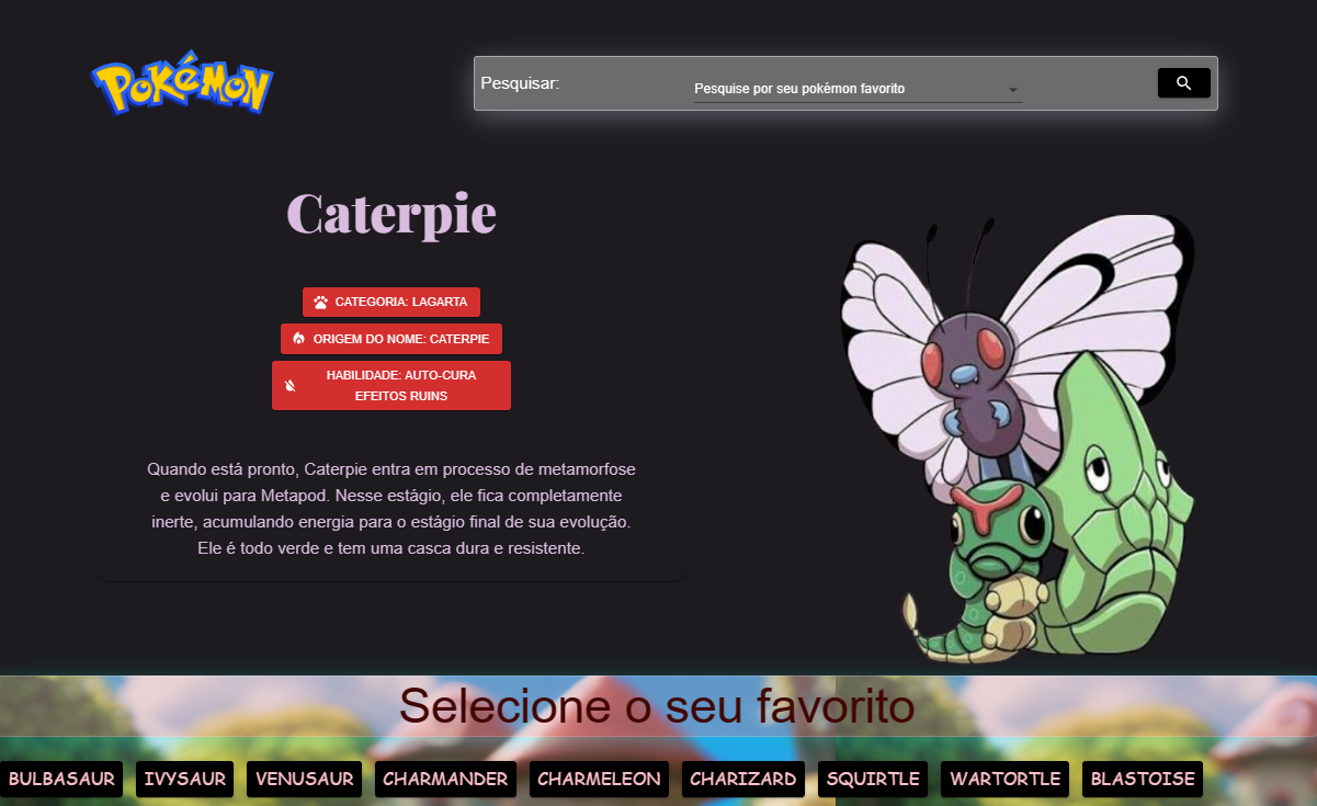 website pokedex
